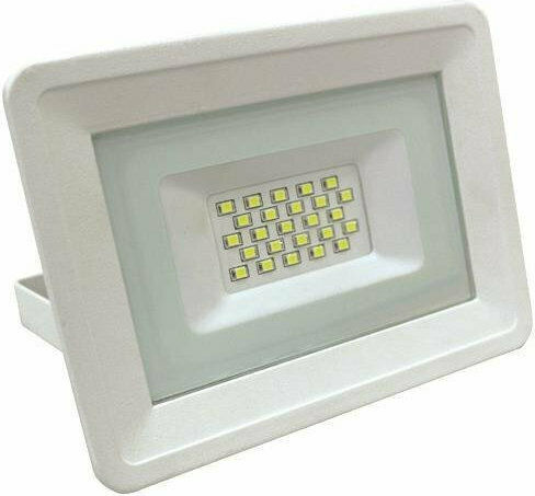 Eurolamp Waterproof LED Floodlight 20W Natural White IP65