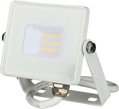 V-TAC Waterproof LED Floodlight 10W Warm White 3000K IP65