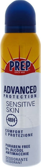 Prep Skincare Advanced Protection Чувствителна Кожа 48 Часа Дезодорант 48 Часа Спрей 150 мл