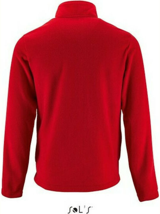 Sol's Norman Men's Long Sleeve Promotional Cardigan Red 02093-145