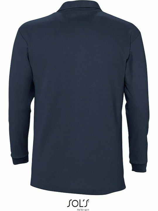 Sol's Winter II Men's Long Sleeve Promotional Blouse Navy Blue 11353-318