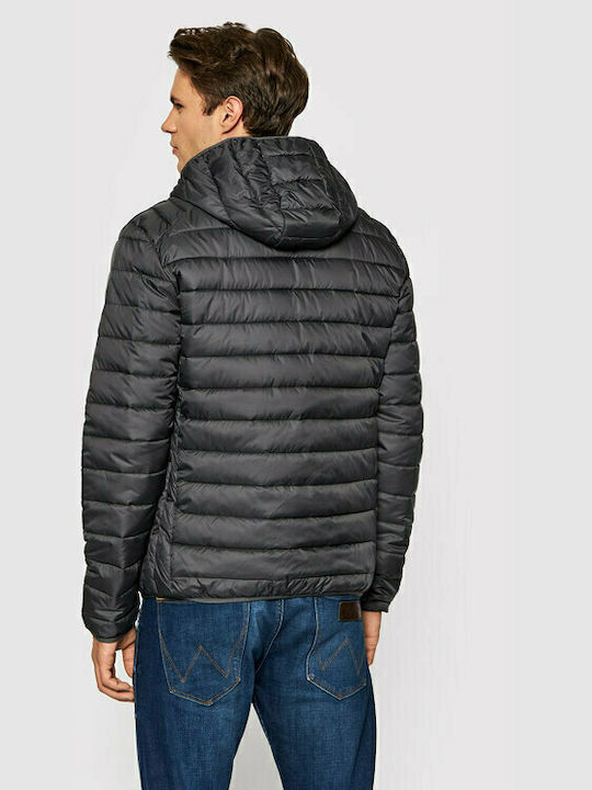 Ellesse Lombardy Men's Winter Puffer Jacket Gray