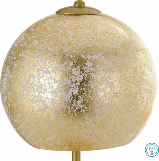 Fan Europe Vanity Metal Table Lamp for Socket E27 with Gold Shade and Base