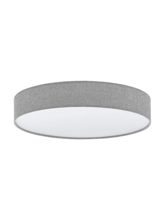 Eglo Romao Modern Fabric Ceiling Light with Integrated LED 57pcs Gray