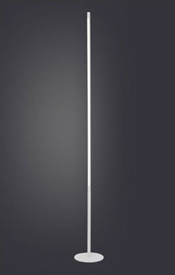 Aca Avenue LED Stehleuchte H146xB18cm. mit Warmweißem Licht 920lm Weiß