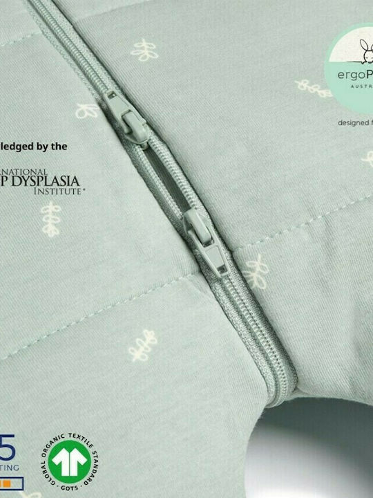 Ergo Pouch Autumn Sleeping Bag with Feet Sleep Suit Bag 2.5 Tog Sage