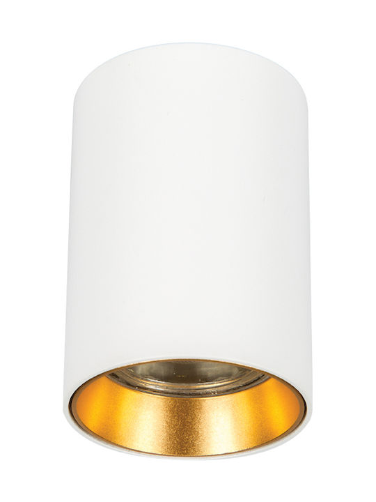 VK Lighting Single Spot with Socket GU10 in White Color