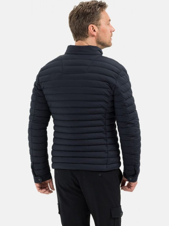 Calamar Herren Winter Jacke Puffer Marineblau