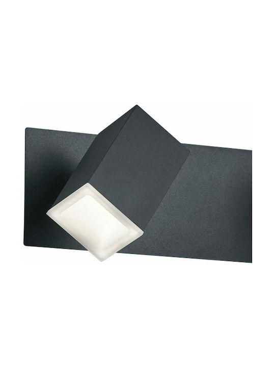 Trio Lighting Lagos Double LED Spot in Black Color