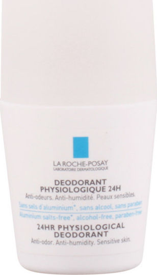 La Roche Posay Physiological Deodorant Natural 24h sub formă de Roll-On Fără aluminiu 50ml