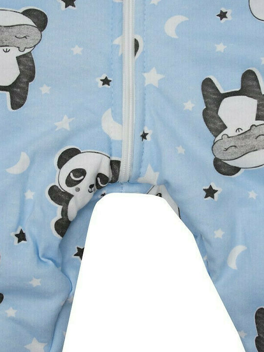 Kamtex Baby Χειμερινός Υπνόσακος με Πόδια Panda Σιέλ