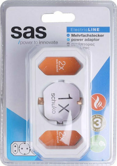 SAS T-Shaped Wall Plug 3 Positions