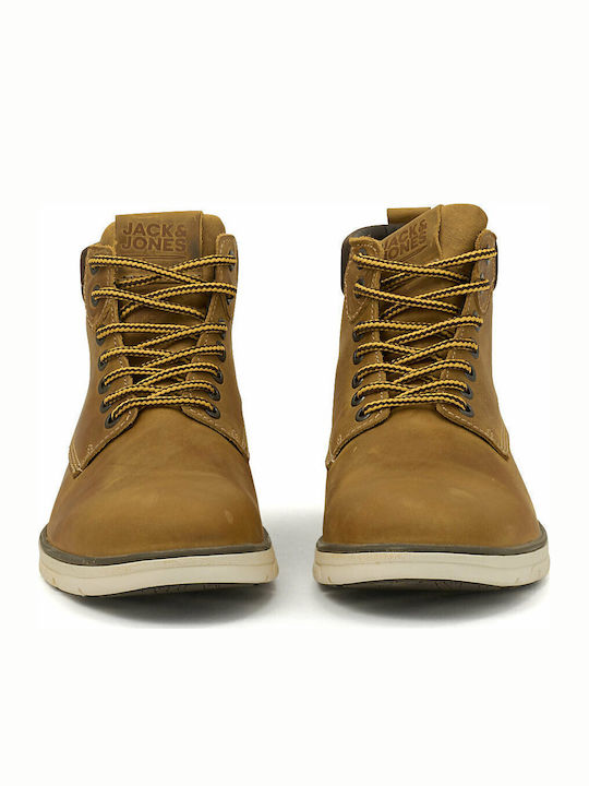 Leather Men's Boots Honey