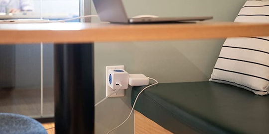 Allocacoc Original PowerCube 4 Positions with 2 USB-A