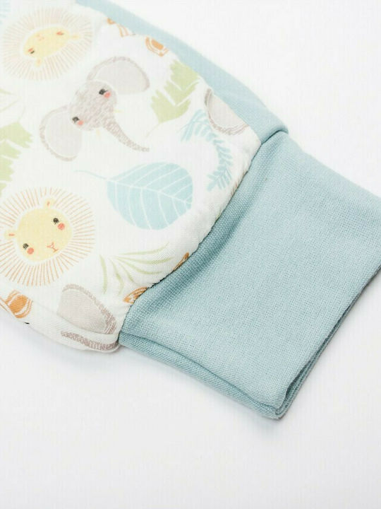 Lulujo Winter Sleeping Bag with Feet Deluxe 2.5 Tog Bay Leaf Mint