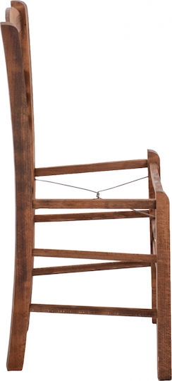 HomeMarkt Wooden Skeleton for Dining Room / Kitchen Chair 40x40x88cm Brown