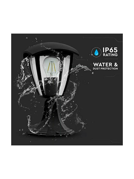 V-TAC Lamp Lattern Outdoor 60W IP44 for Socket E27 Black