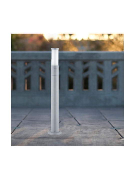 Viokef Cavo Lampă Post Mic Pentru Exterior 30W IP65 Pentru Bază De Bec E27 Gri