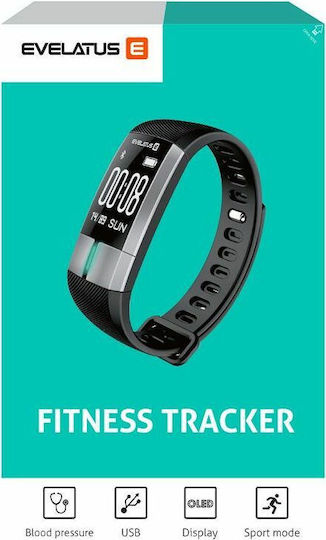 Evelatus Evelatus Aktivitätstracker EFT01 Schwarz