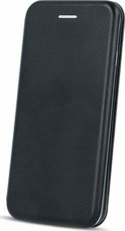 Senso Oval Stand Buchen Sie Synthetisches Leder Schwarz (Galaxy J6)