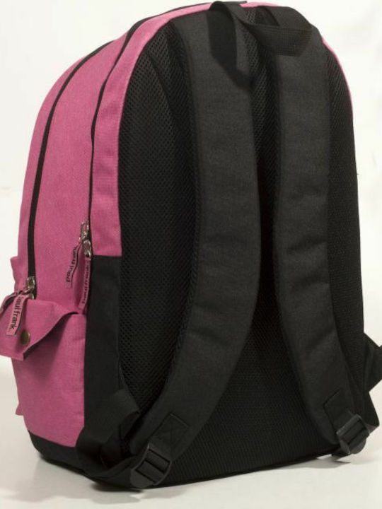 Paul Frank Eva Light Fuchsia School Bag Backpack Junior High-High School in Pink color