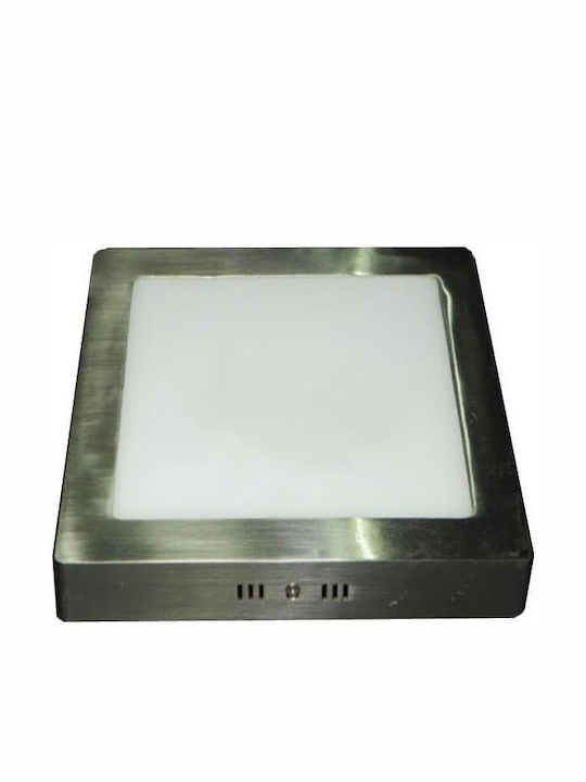 Aca Quadratisches Außen-LED-Panel 26W mit Warmweißem Licht 3000K 30x30cm