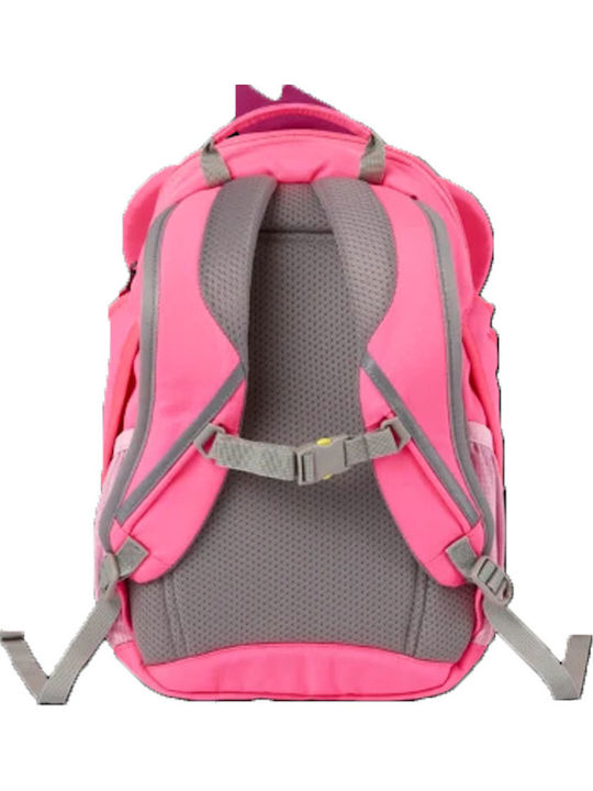 Affenzahn Neon Flamingo Schulranzen Rucksack Kindergarten Rosa mit Flaschenhalter 8Liter