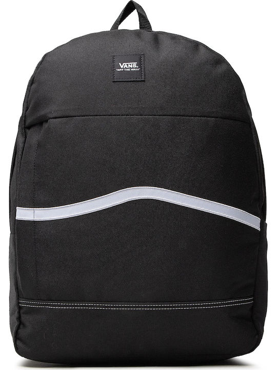 Vans Construct Skool School Bag Backpack Junior High-High School Black with Water Bottle Holder 21Liters