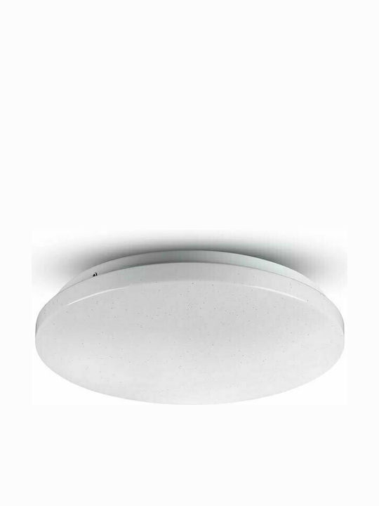 V-TAC Кръгла На открито LED Панел 24W с Топло бяло Светлина 35см.
