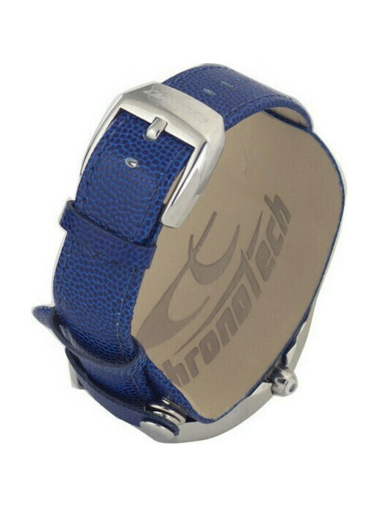Chronotech Ρολόι Μπαταρίας με Δερμάτινο Λουράκι Chronotech Ρολόι Μπαταρίας με Δερμάτινο Λουράκι