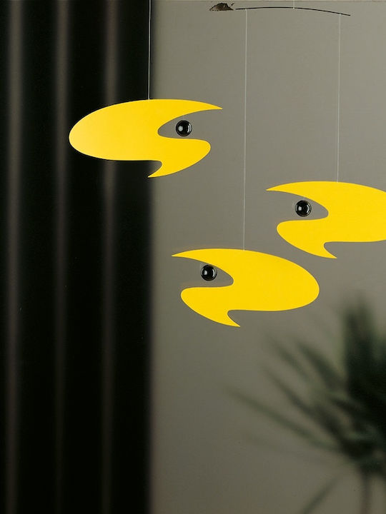 Flensted Mobiles Kids Room Decorative Mobile Yellow 45εκ.