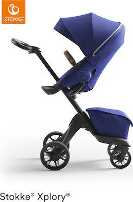 Stokke Xplory X Cărucior pentru Bebeluși Potrivit pentru Nou-născut albastru regal 13.4kg