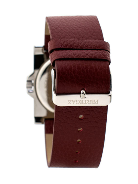 Pertegaz Watch with Leather Strap Pertegaz Watch with Leather Strap