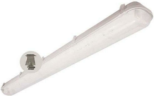 Eurolamp Lighting Batten Outdoor with 1 Slot for LED Lamp T8 9W 60cm