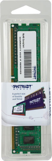 Patriot DDR3 με Module 1x8GB και Ταχύτητα 1600 για Desktop