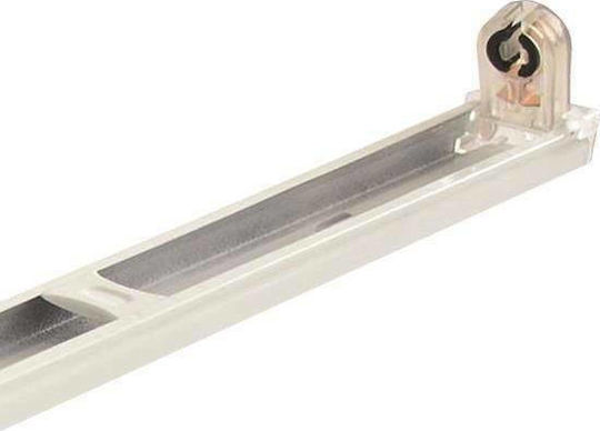 Eurolamp Single-Ended Lighting Batten T8 with 1 Slot for LED Lamp 24W 150cm