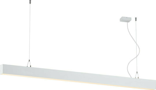 Viokef LED Kommerzielle lineare Beleuchtung Leuchte Decke 80W Warmes Weiß IP20 mit einstellbarer Helligkeit B180xT5.5xH120cm