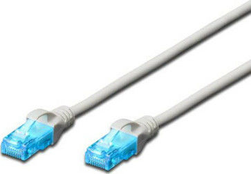 Digitus U/UTP Cat.5e Ethernet Network Cable 5m Gray 1pcs