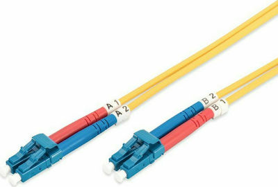 Digitus Optische Faser Ethernet-Netzwerkkabel 5m Gelb