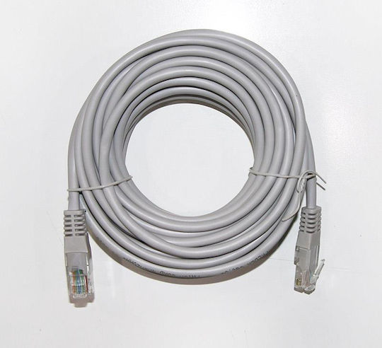 Adeleq U/UTP Cat.6 Ethernet Network Cable 7m Gray