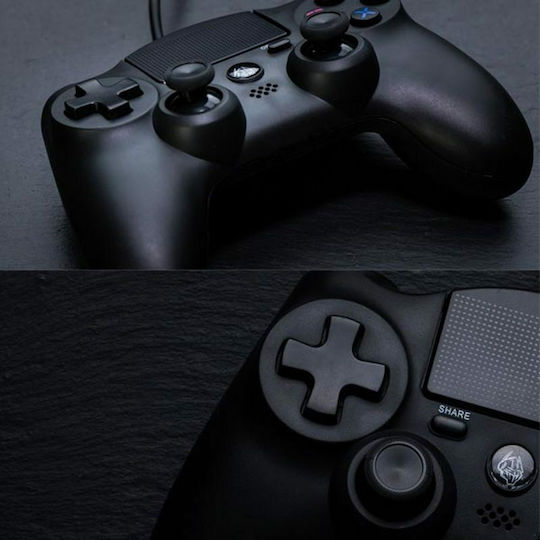 Zeroground GP-1500 Kojima Wired Gamepad for PC / PS4 Black