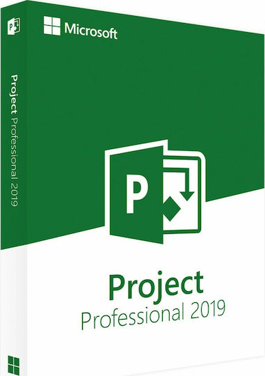 Microsoft Project Professional 2019 Αγγλικά σε Ηλεκτρονική άδεια για 1 Χρήστη