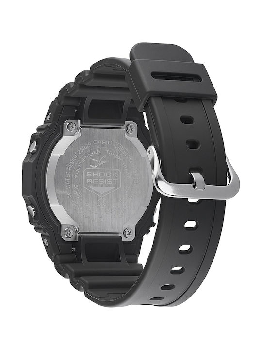 Casio G-Shock Digital Men's Watch 43.2mm Solar with Black Rubber Strap