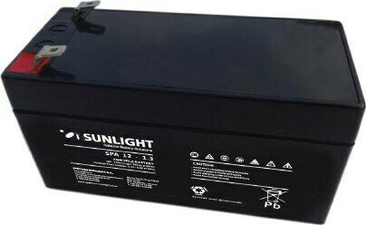 SunLight SPA 12-1.3 Μπαταρία UPS με Χωρητικότητα 1.3Ah και Τάση 12V