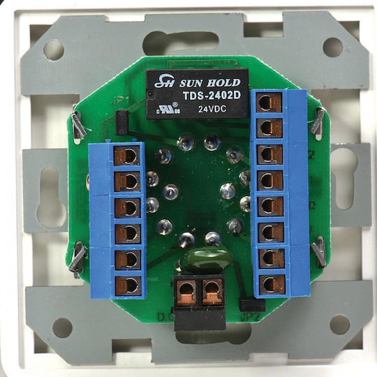 Metro EV 350D Complete Audio & Video Volume Regulator Socket White και Ρελέ