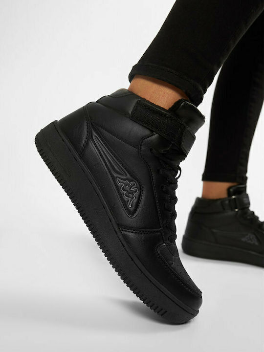 Bash Mid Fur Boots Black