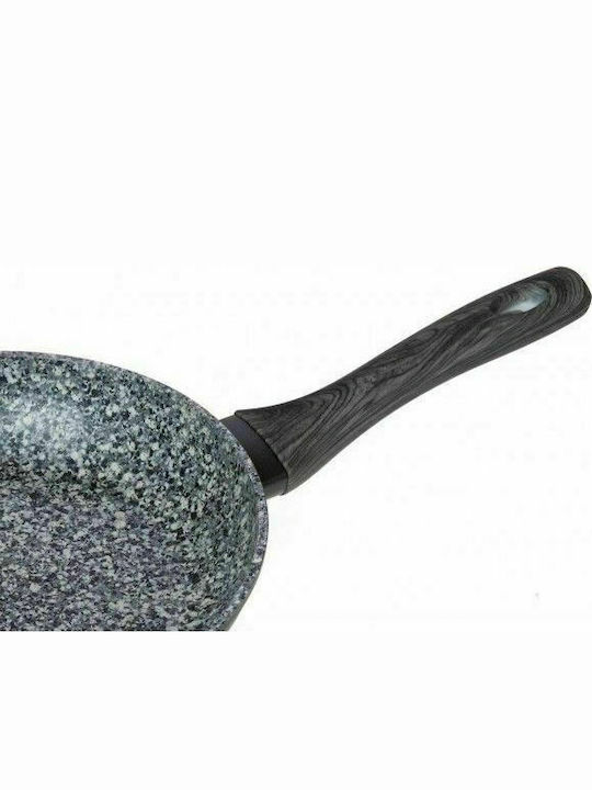 Cryspo Trio Granite Τηγάνι από Αλουμίνιο με Επίστρωση από Πέτρα 24cm