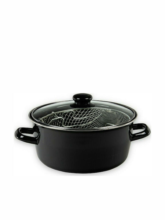 Max Home Κατσαρόλα Φριτέζα από Αλουμίνιο 5lt / 24cm