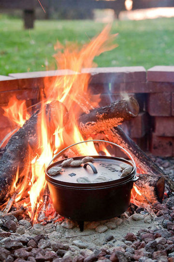 Lodge Dutch Oven Camping Κατσαρόλα για Camping 7570ml
