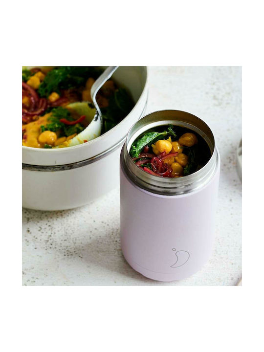 Chilly's Inox Thermo Lunch Box Blush Purple 500ml
